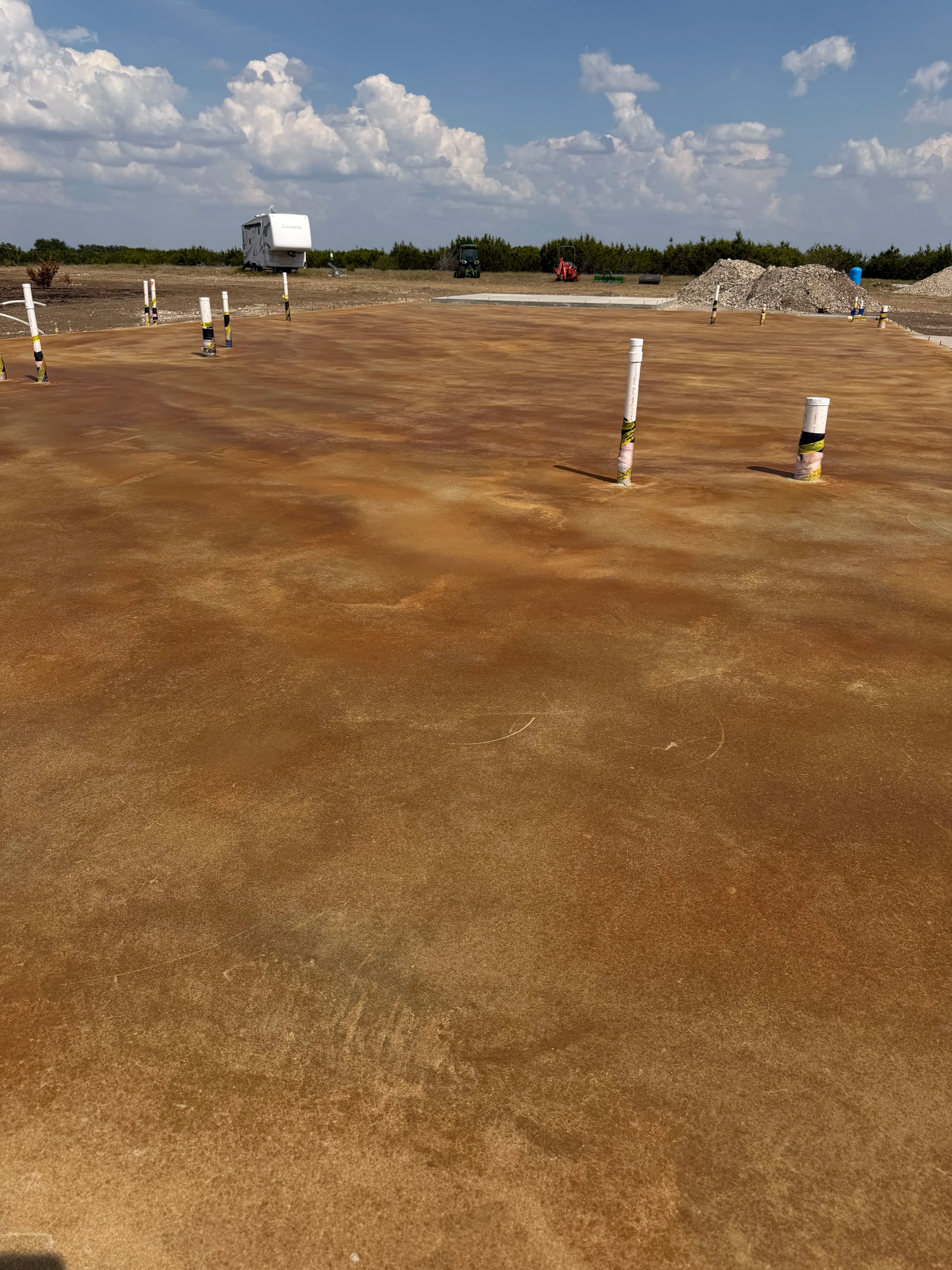 Project Acid Stained Concrete Slab With Rich Color and Natural Depth image