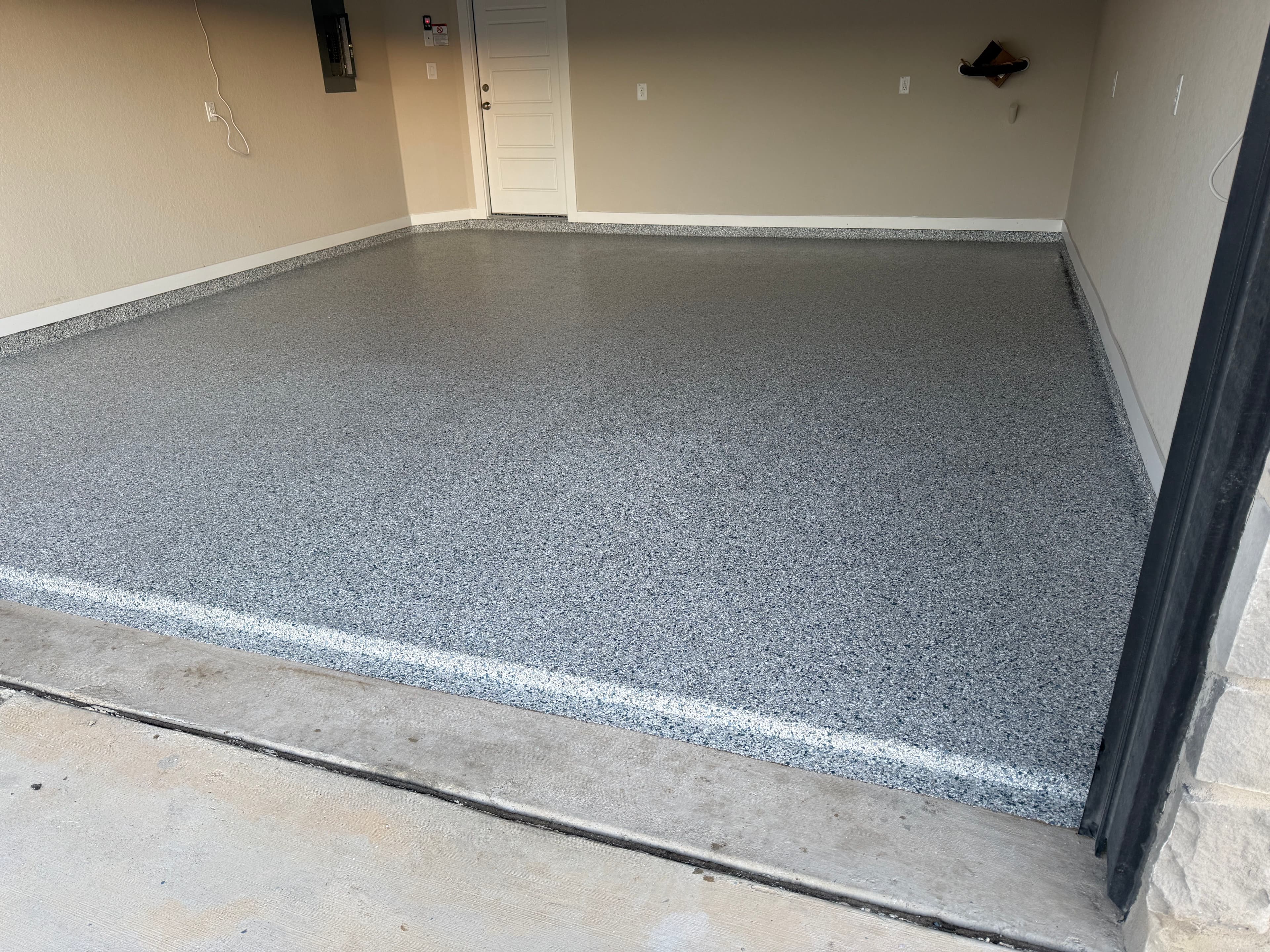 Project Flake Epoxy Flooring Transformation for Your Garage image