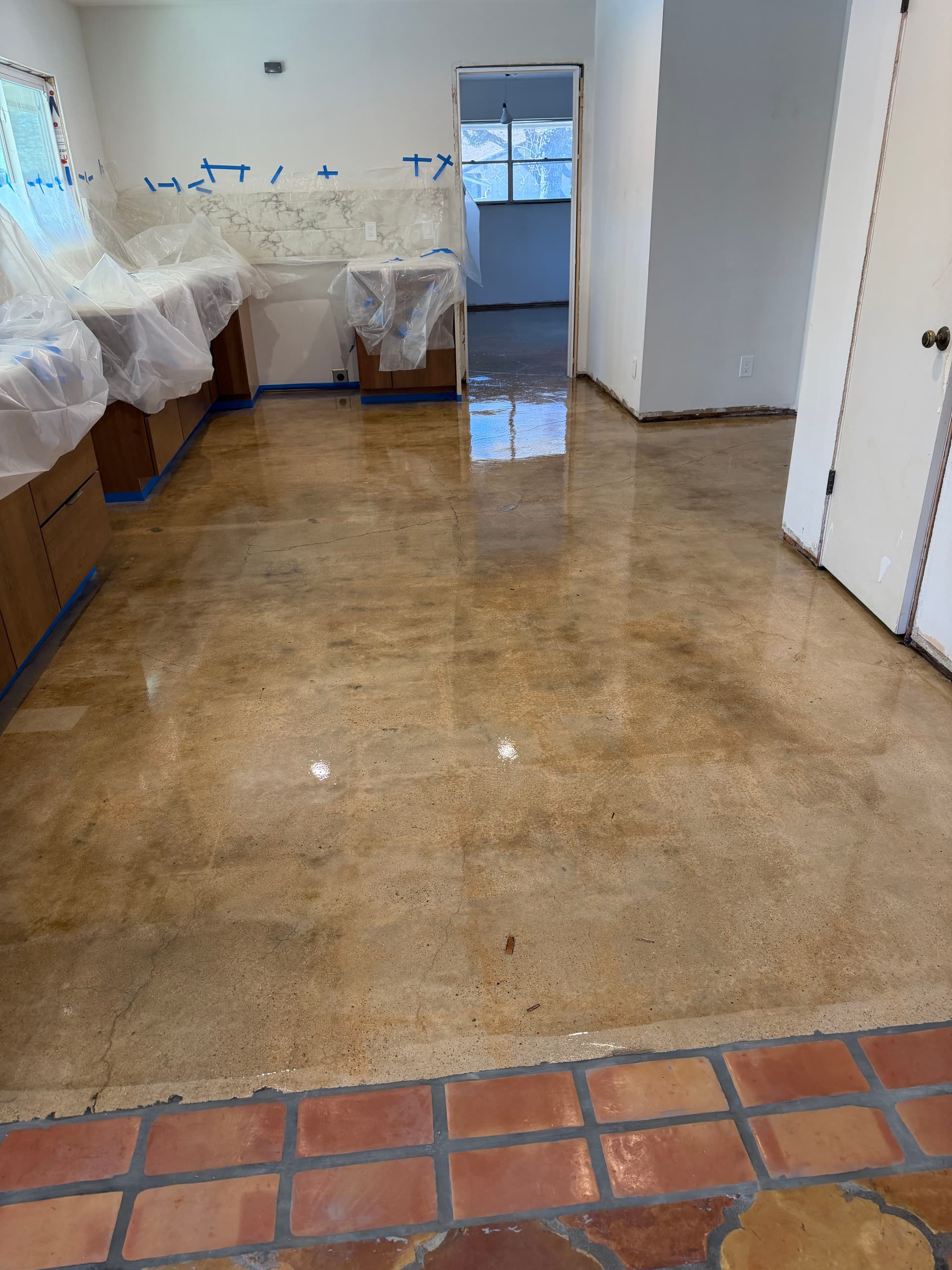 Gallery photos for Residential Transformation with Polished Concrete Floors: Image #4