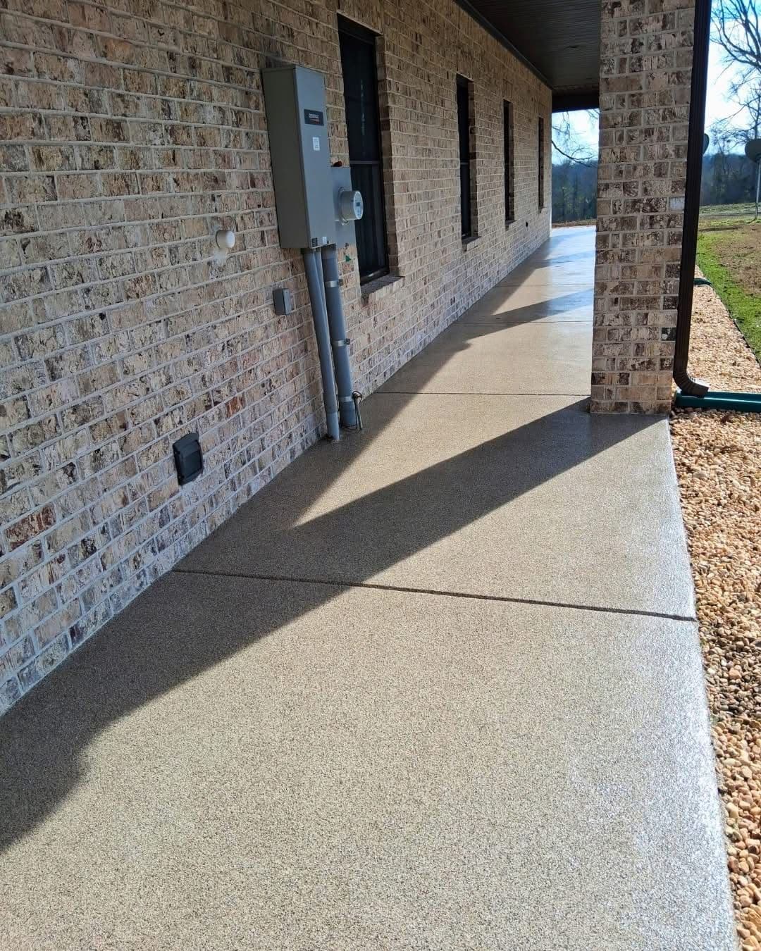 Project Outdoor Concrete Patio Makeover image