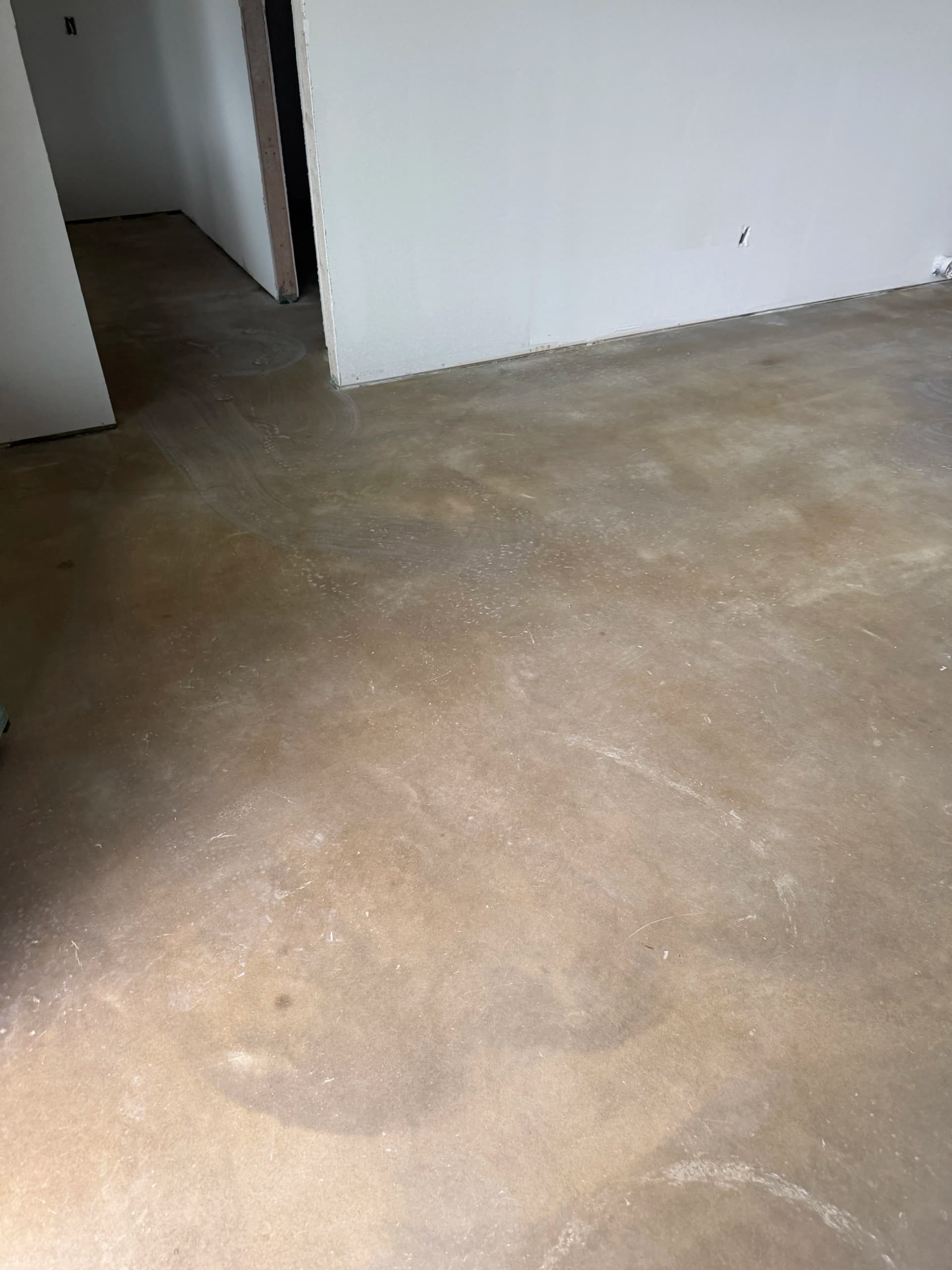 Acid Stained Concrete Floors Done Right Inside a New Build image