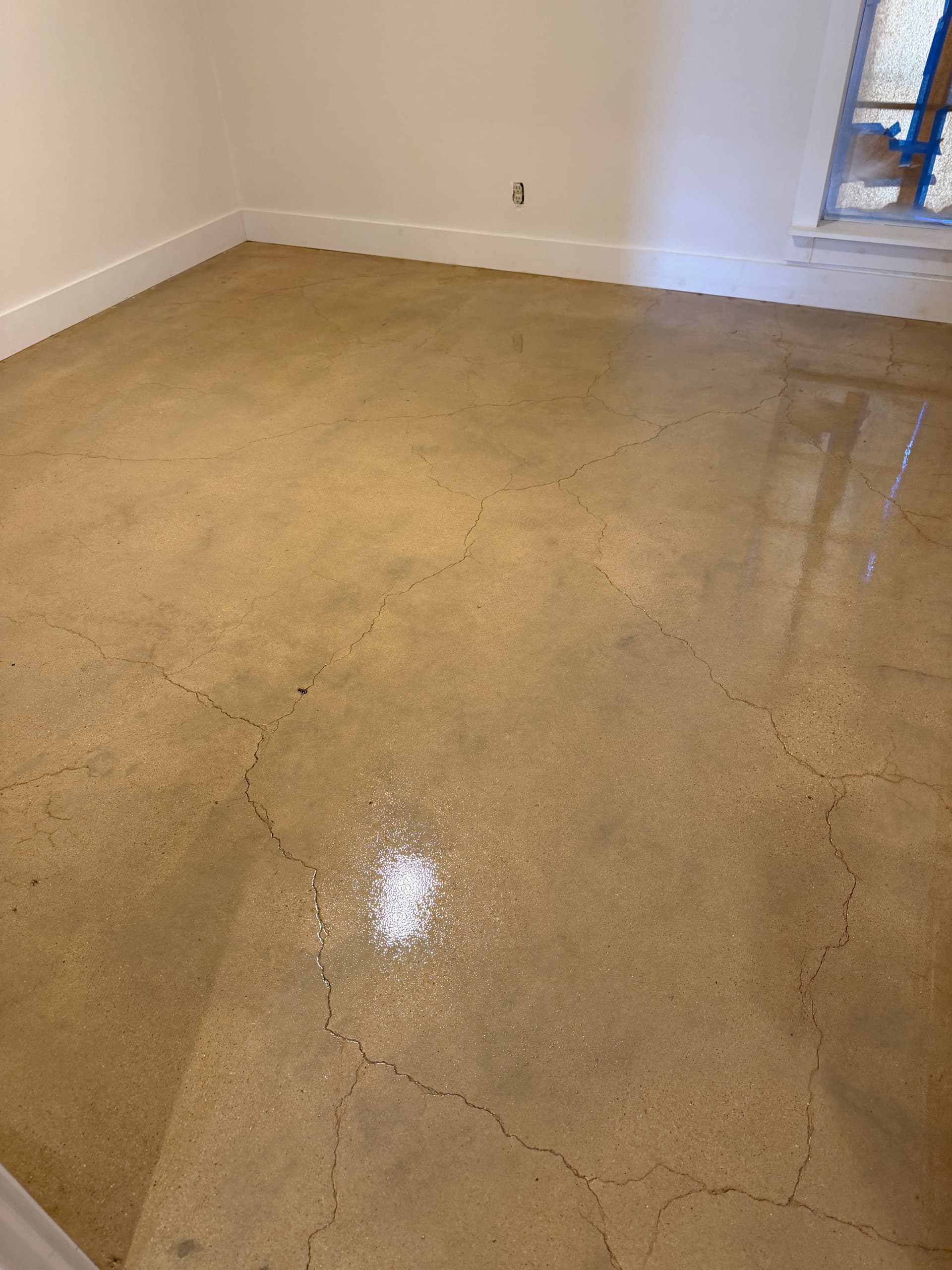 Gallery photos for Residential Transformation with Polished Concrete Floors: Image #1