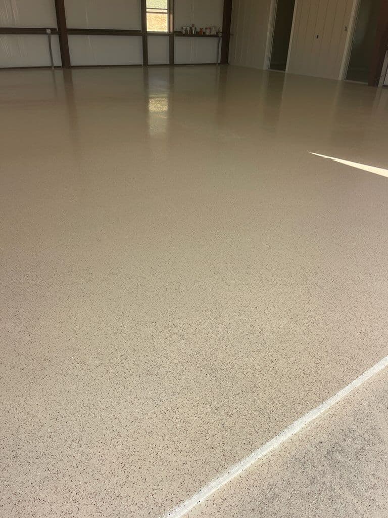 Gallery photos for Warehouse Floor Gets a Flake Epoxy Makeover: Image #3