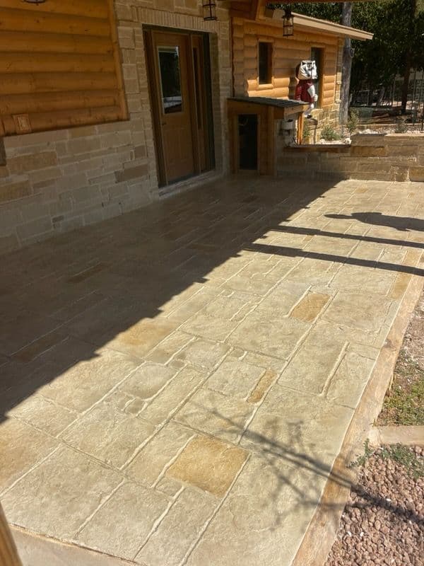 Gallery photos for Beautiful Stone Tile Porch Upgrade: Image #2