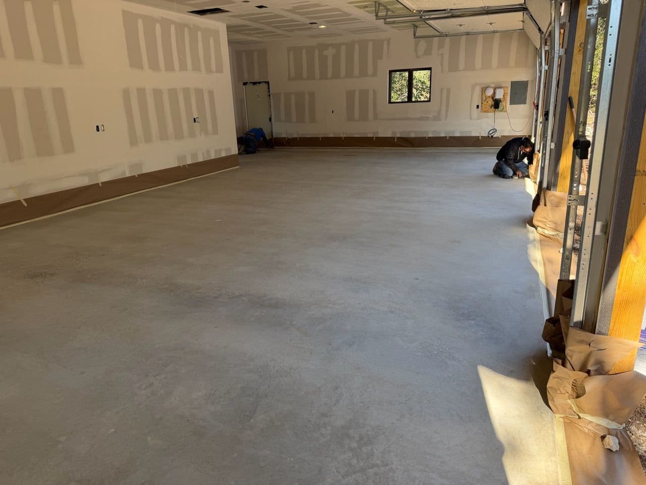 Smoky Grey Garage Makeover with Surface Solutions