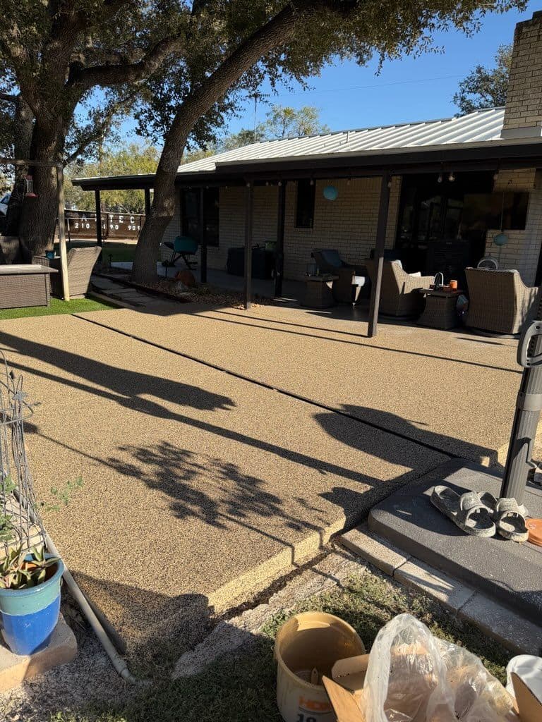 Gallery photos for Long-Lasting Patios with Polyurea Coating: Image #1