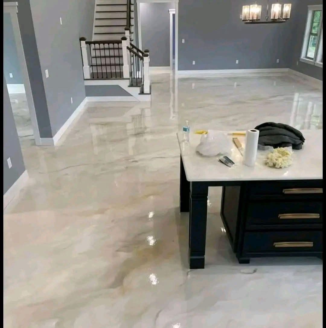 Elevate Your Interiors with Metallic Epoxy Flooring