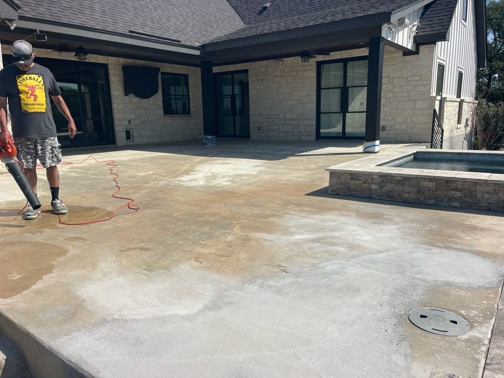 Project Elevate Your Space with Stunning Stained Concrete image