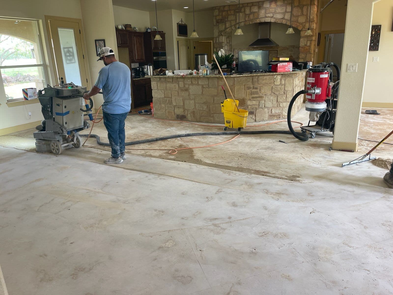 Project Stained Concrete Brings Elegance to Texas Home image
