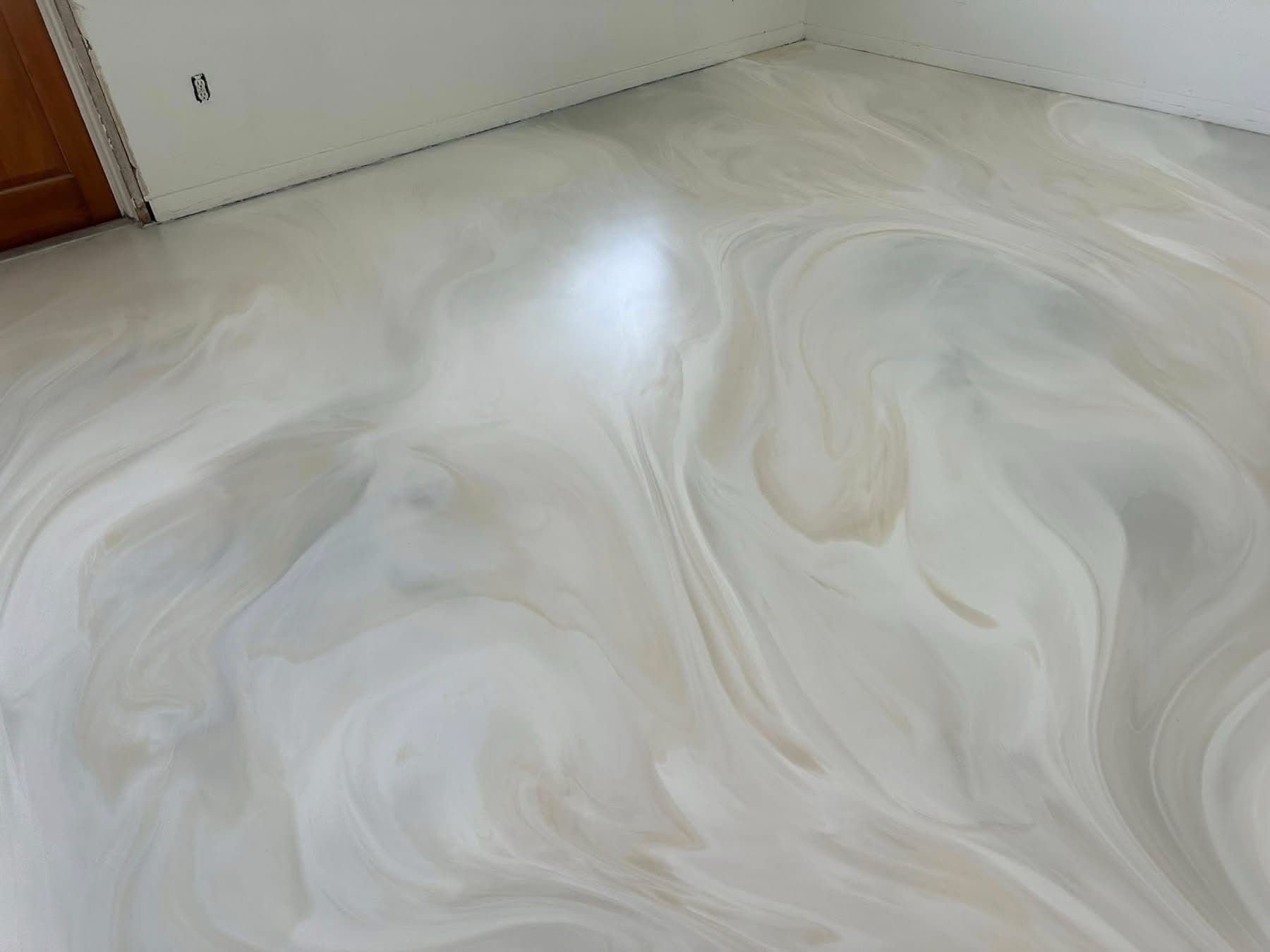 Project Luxury Modern Epoxy Flooring Transformation image