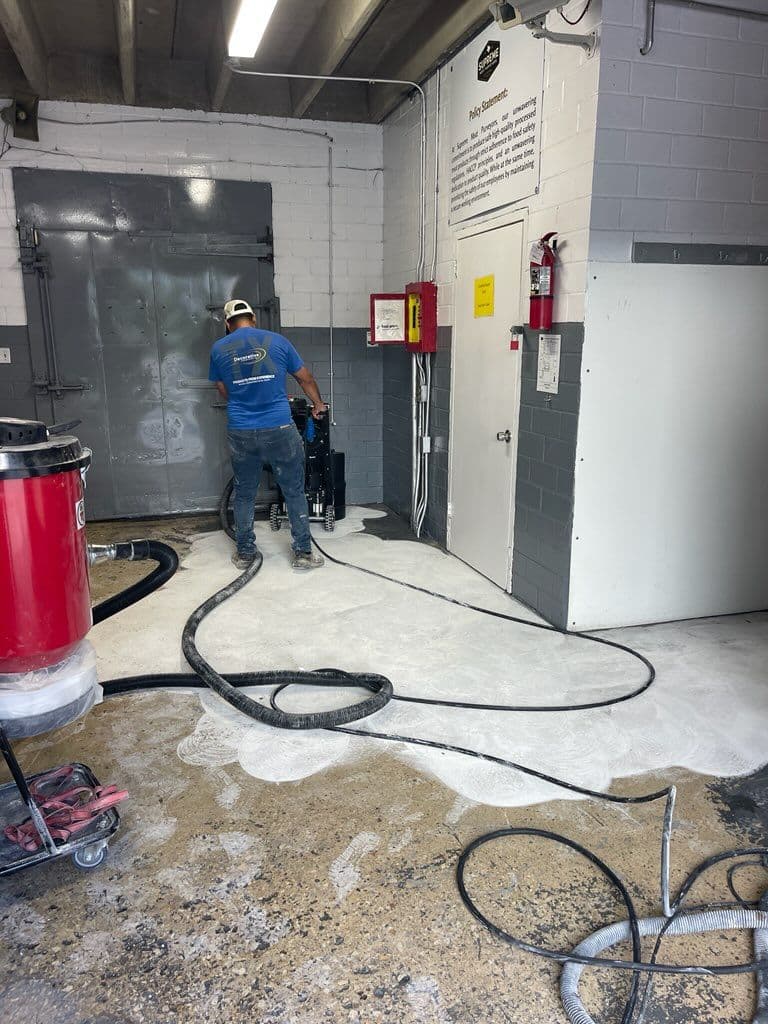 Project Industrial Revamp with Nightfall Flake Flooring image