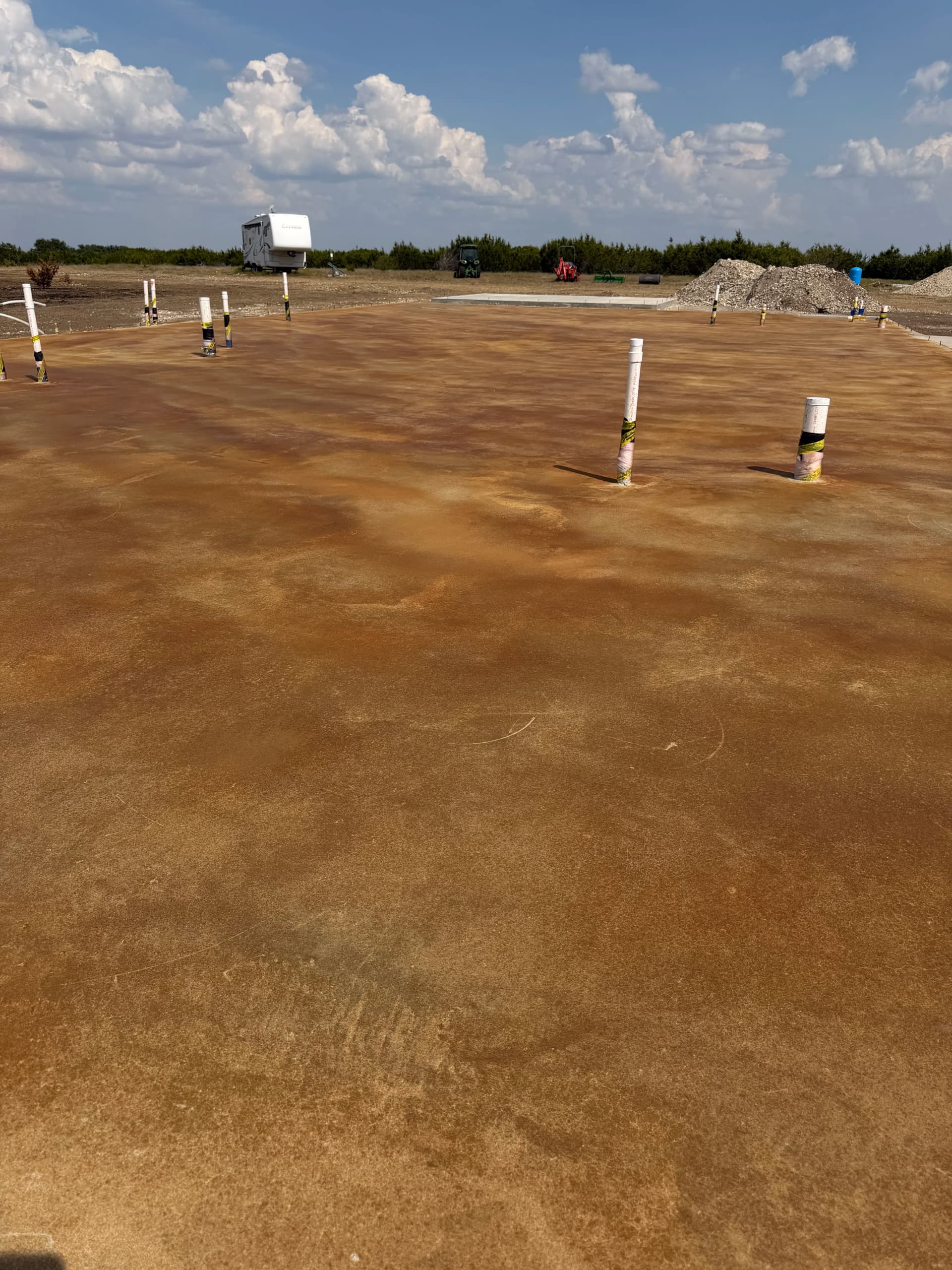 Acid Stained Concrete Slab With Rich Color and Natural Depth image