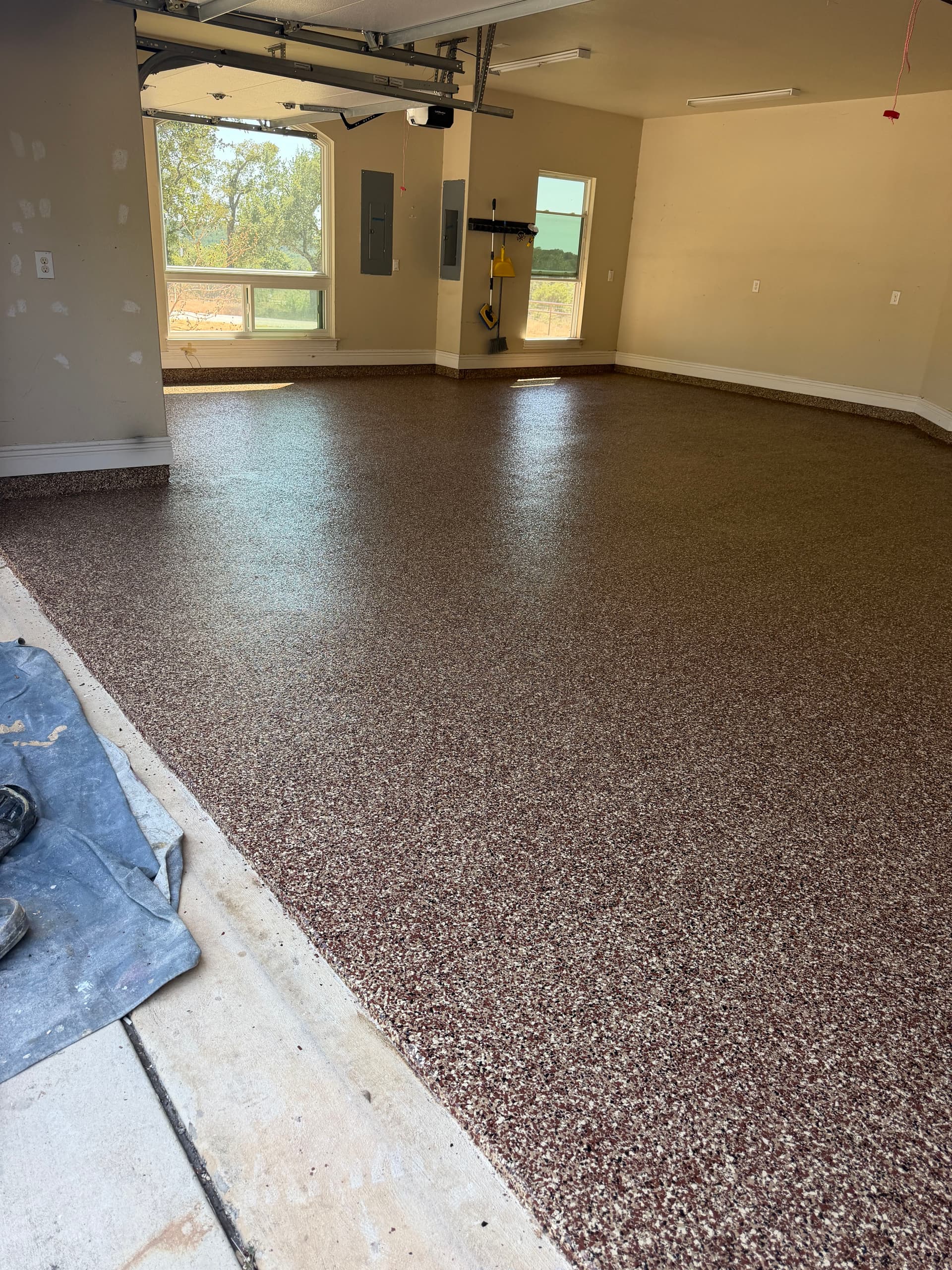 Gallery photos for Flake Epoxy Coatings for Patios and Garage Floors: Image #4