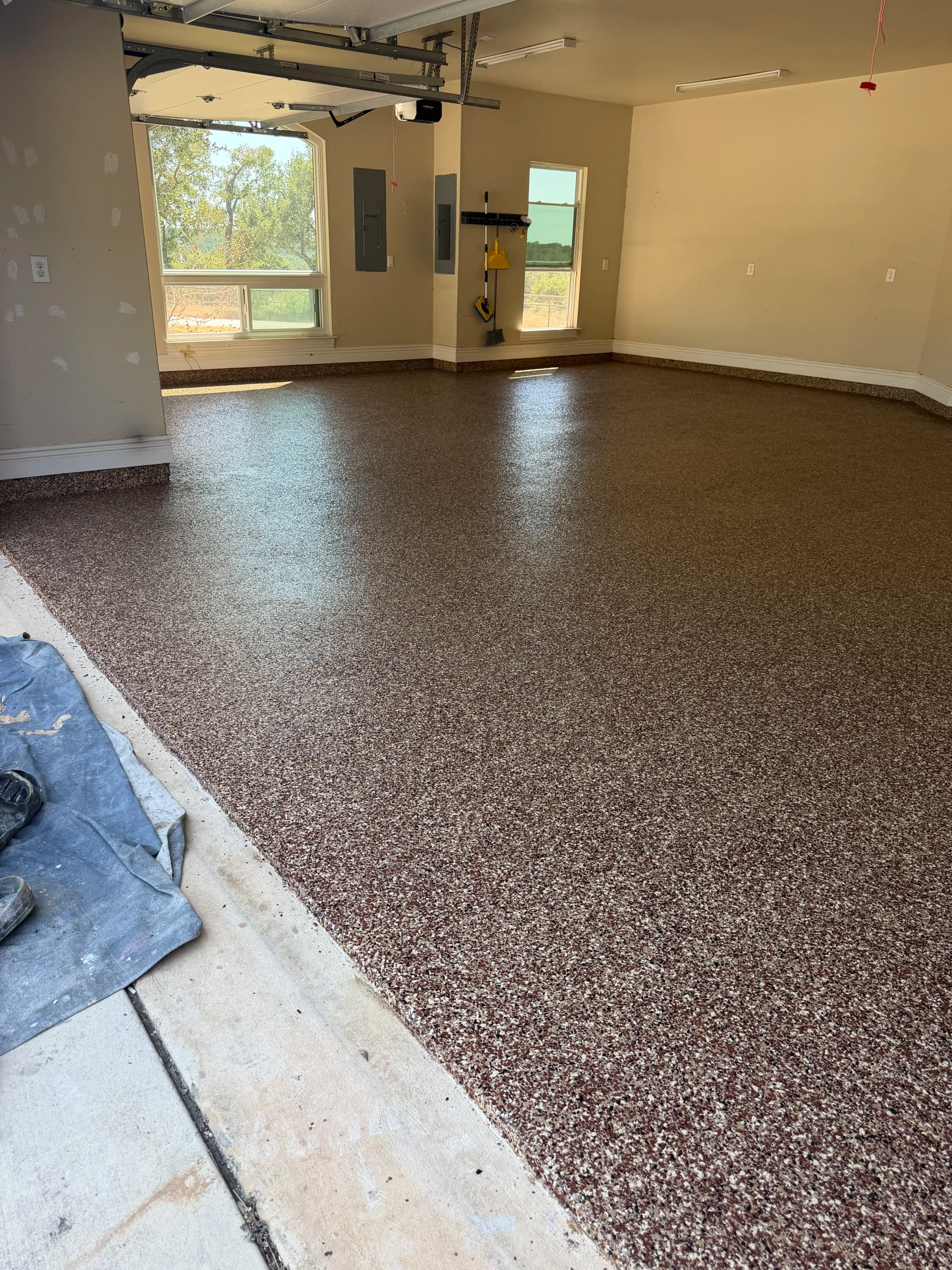 Gallery photos for Garage Floor Gets a Durable Flake Epoxy Upgrade: Image #3
