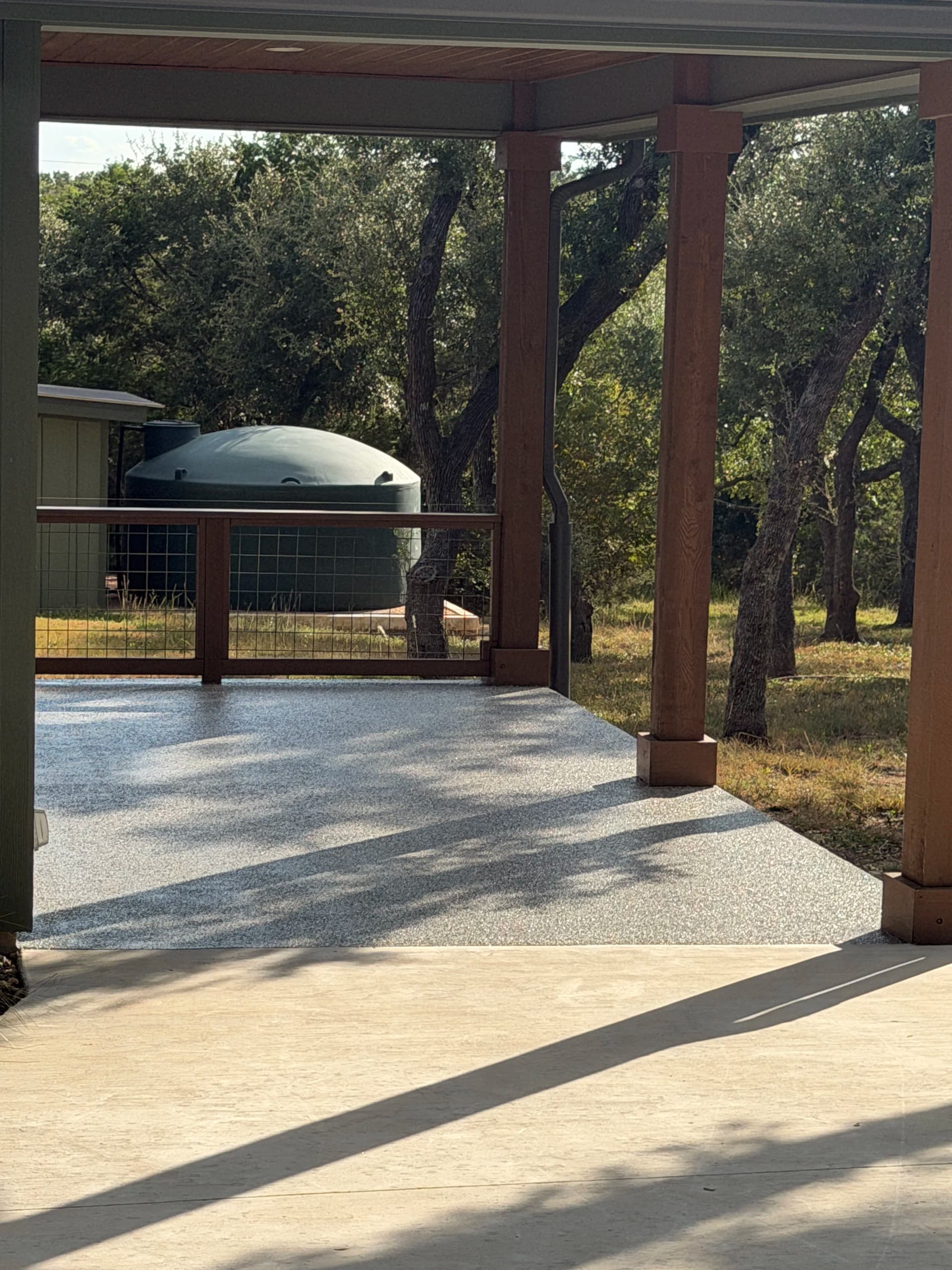 Flake Epoxy Patio and Porch Finish That Actually Lasts image