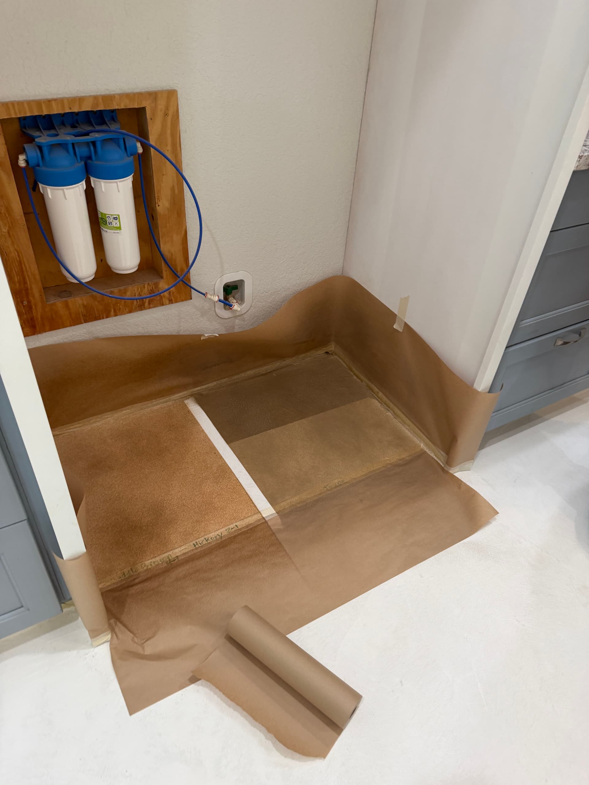 Gallery photos for See Your Stained Concrete Color Before the Full Floor Goes In: Image #1
