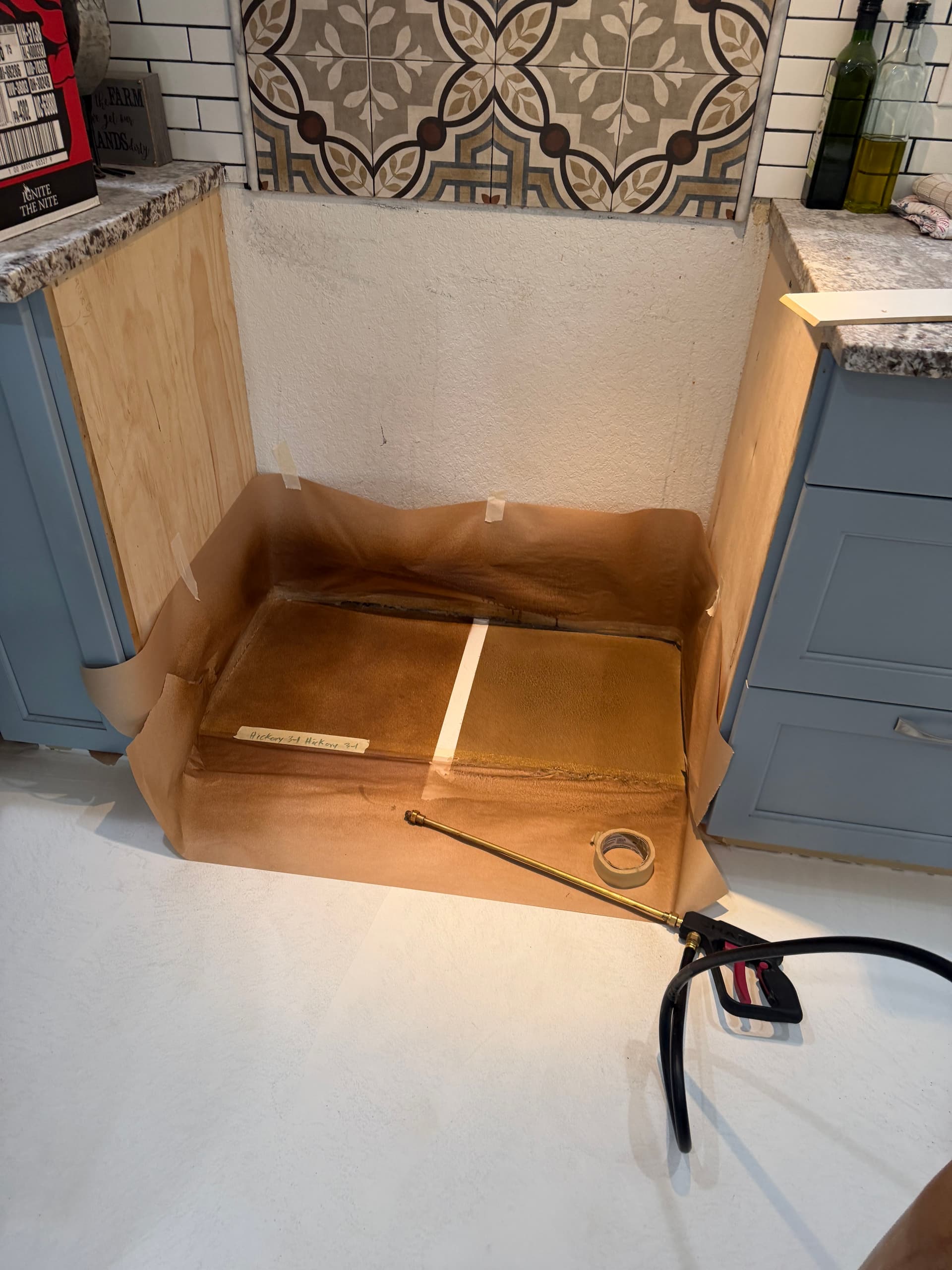 See Your Stained Concrete Color Before the Full Floor Goes In image