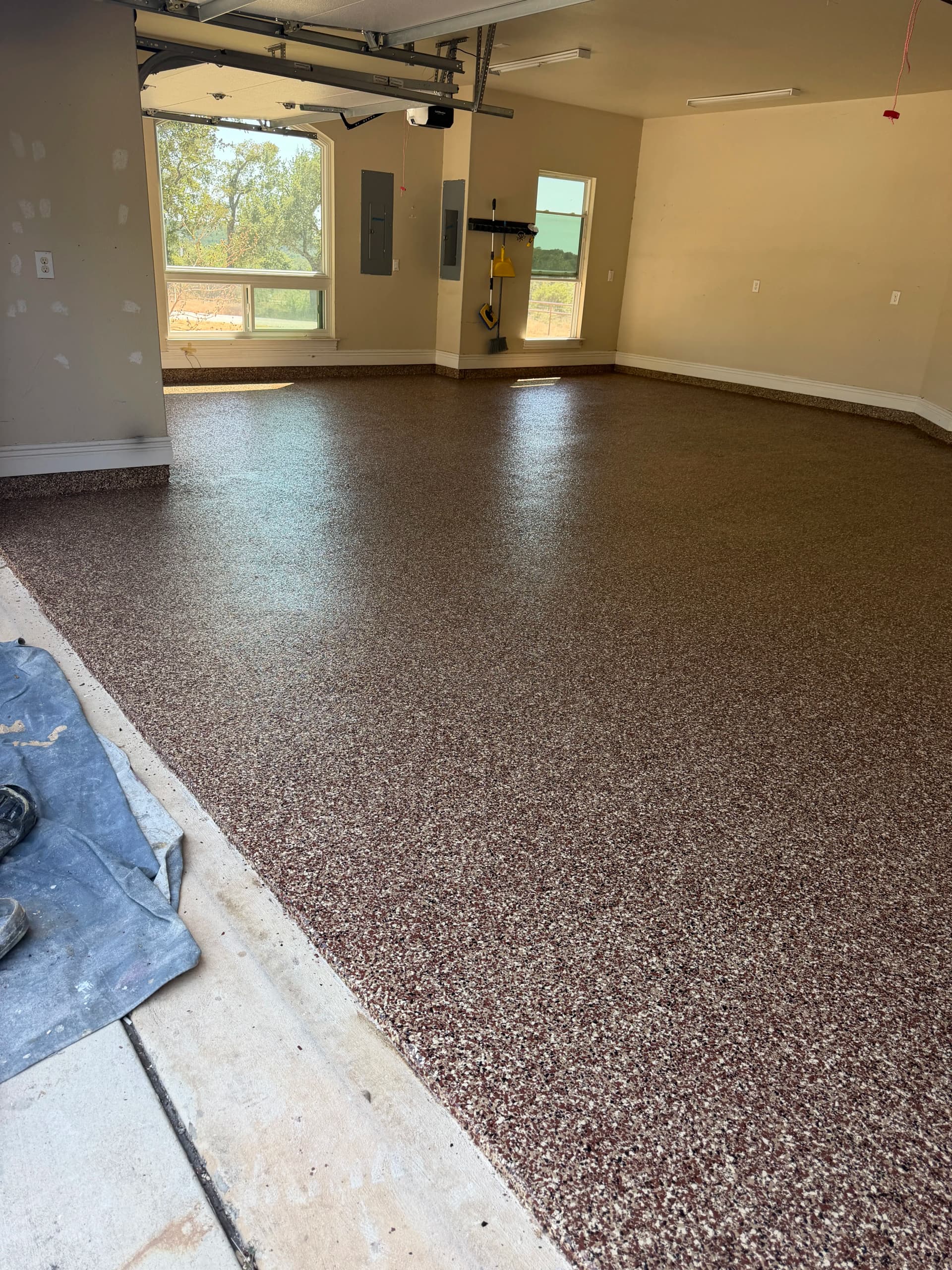 Gallery photos for Garage Floor Gets a Durable Flake Epoxy Upgrade: Image #2