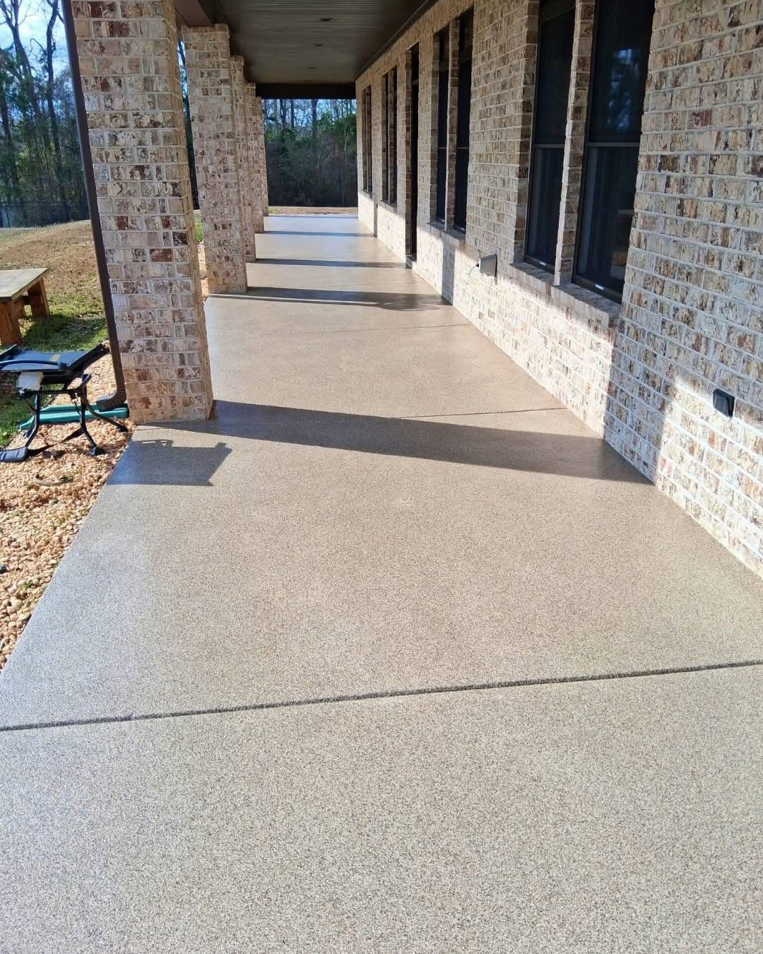 Gallery photos for Sleek Concrete Walkway with Penntek Polyurea Finish: Image #2
