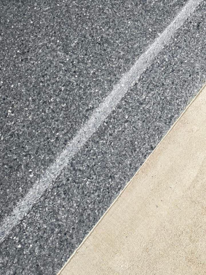 Gallery photos for Why Scored Edges Make Garage Floor Coatings Look So Much Better: Image #1