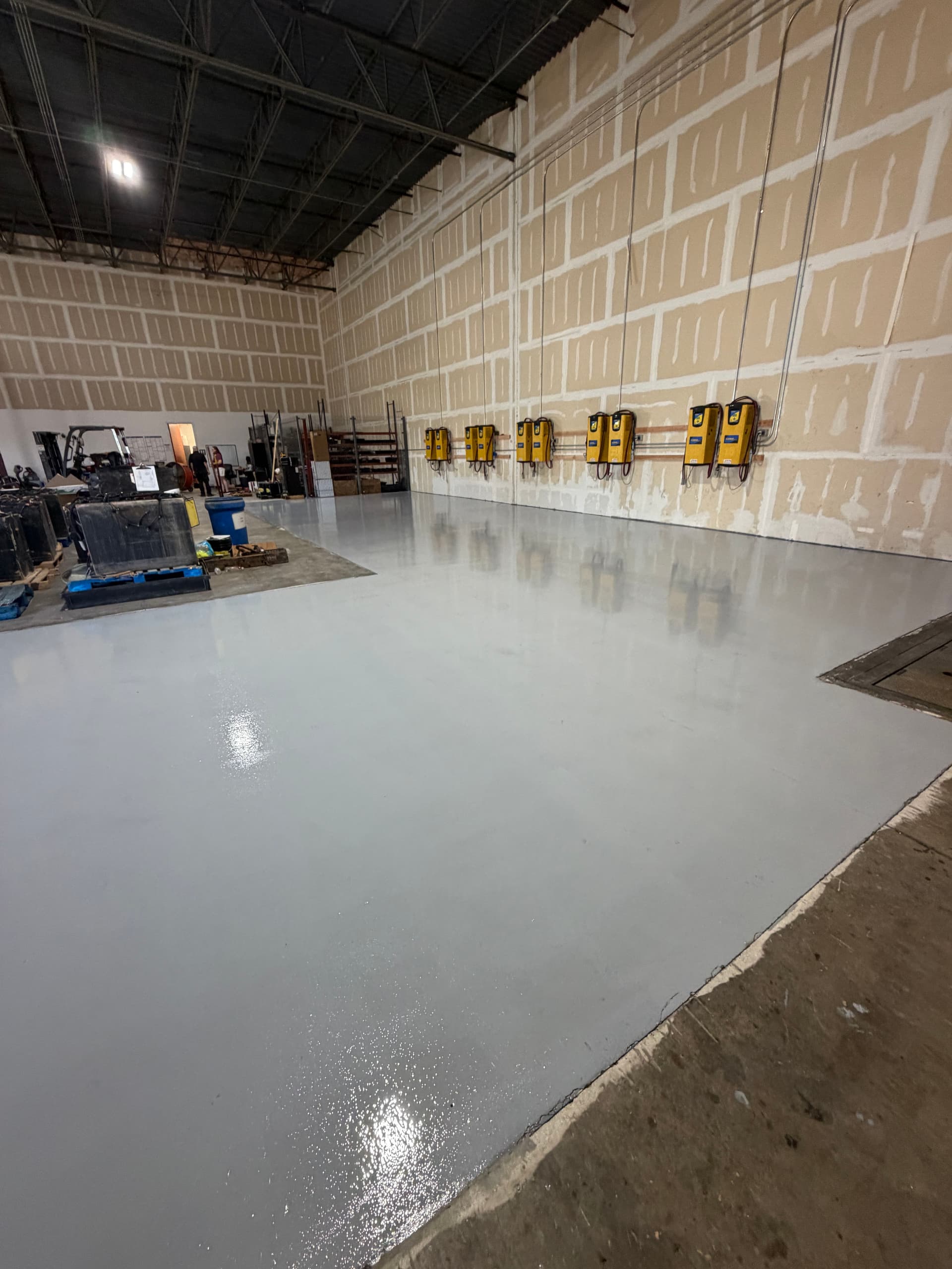 Gallery photos for Why Forklift Charging Areas Need Specialized Floor Coatings: Image #3