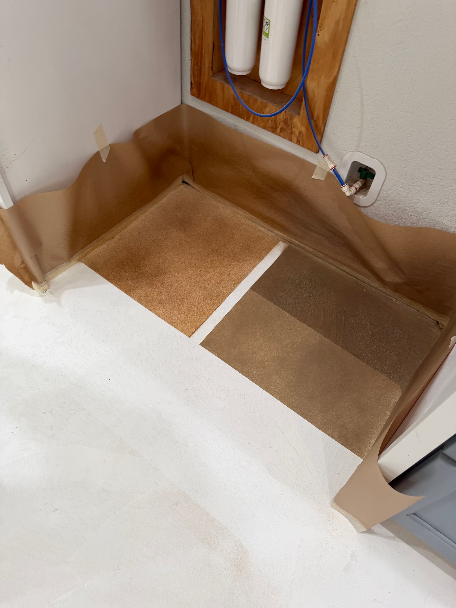 Gallery photos for See Your Stained Concrete Color Before the Full Floor Goes In: Image #2