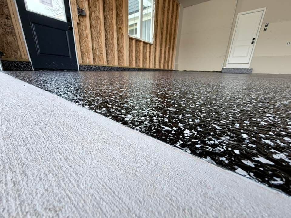 Gallery photos for Why Scored Edges Make Garage Floor Coatings Look So Much Better: Image #2