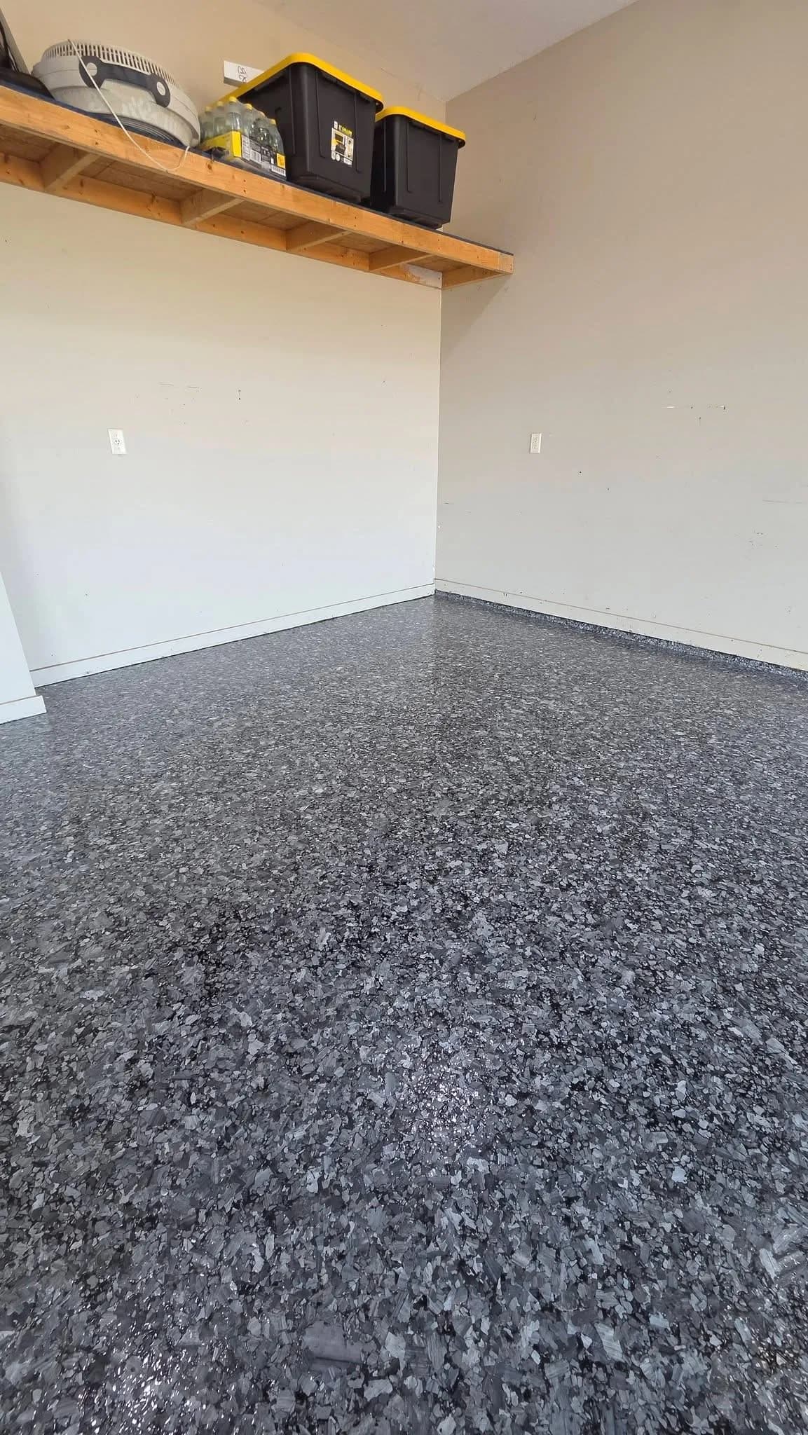 Custom Flake Epoxy Garage Floor That Actually Holds Up image