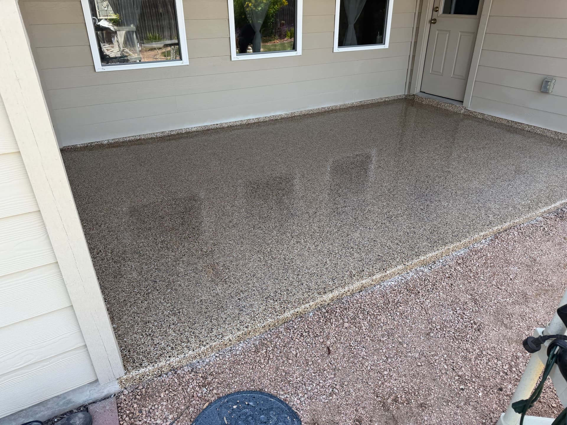 Flake Epoxy Coatings for Patios and Garage Floors image