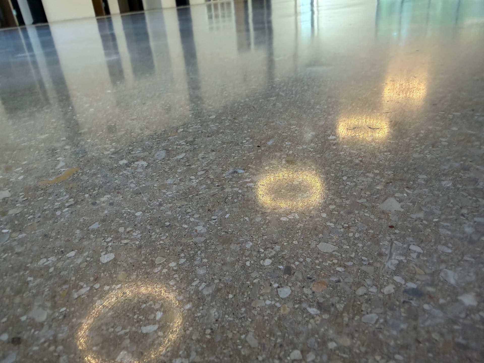 Gallery photos for Polished Concrete That Handles Heavy Use Without Looking Like It: Image #1