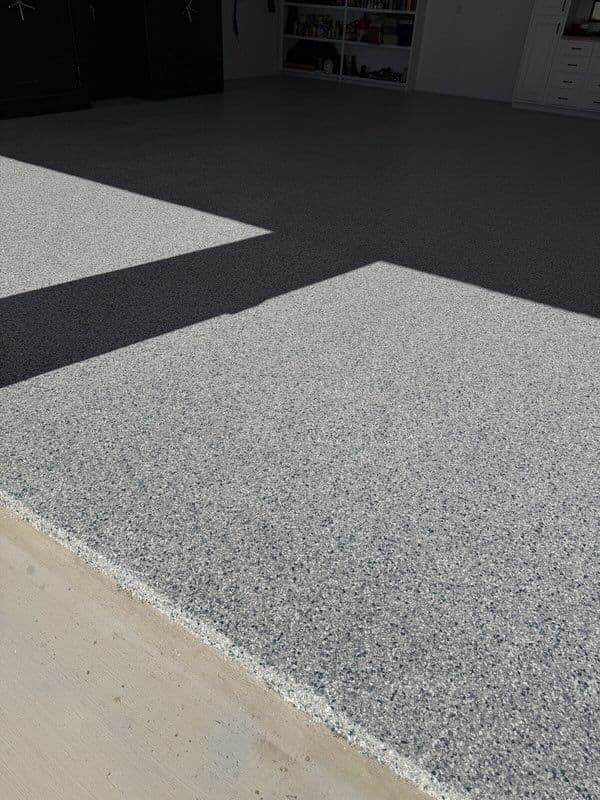 Gallery photos for Penntek Garage Coating with Tidal Wave Flake: Image #1